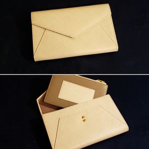 NWOT Neiman Marcus leather 2pc wallet set